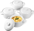 DELLING 28 Oz Soup Bowls with Handles and Lids for Any Meal