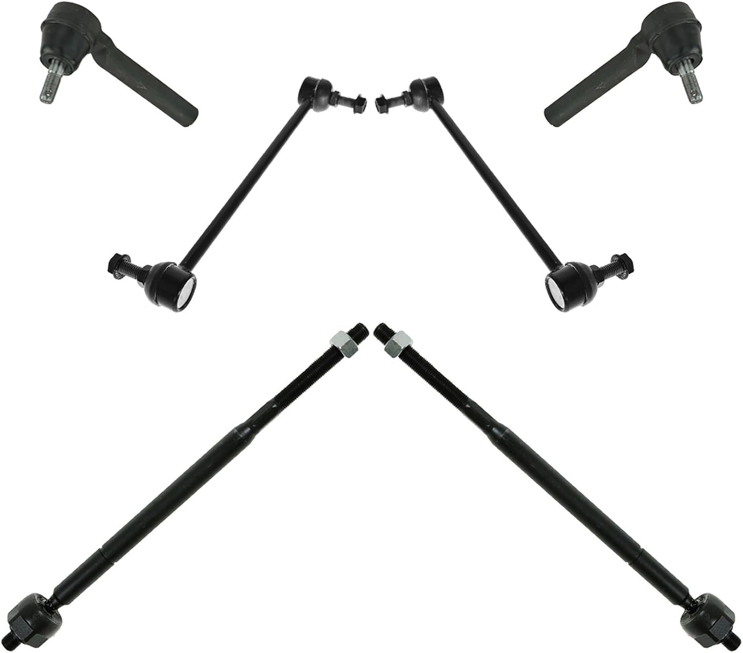 TRQ Front Steering & Suspension Kit for Chrysler & Dodge Vehicles