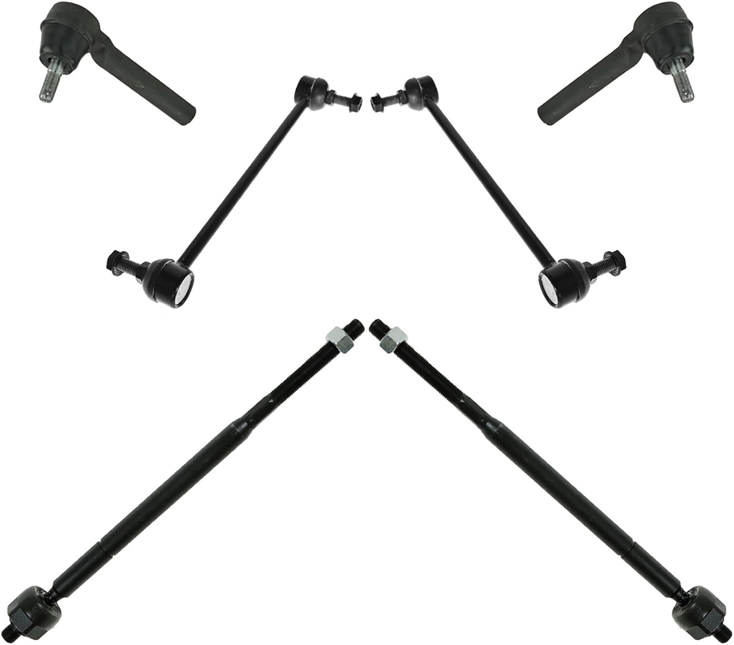 TRQ Front Steering & Suspension Kit for Chrysler & Dodge Vehicles