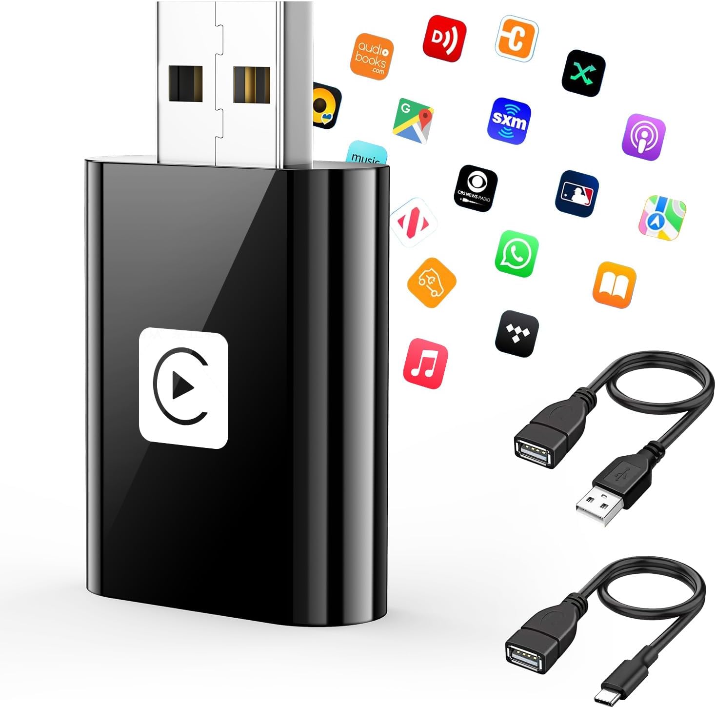 Mini Wireless Carplay Adapter for iPhone - Fast & Universal