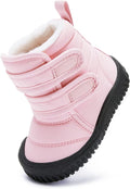 Toddler Baby Snow Boots Winter Shoes - Warm Faux Fur Lining