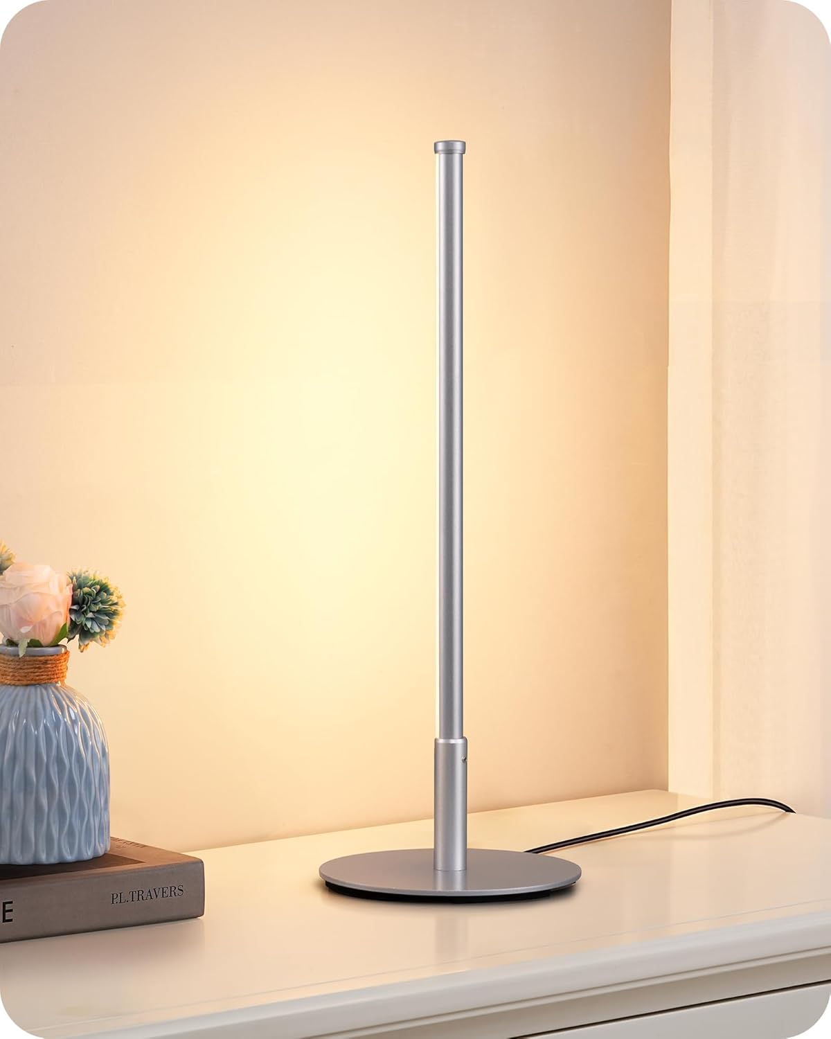 EDISHINE Upgraded LED Table Lamp with Dimmable Features
