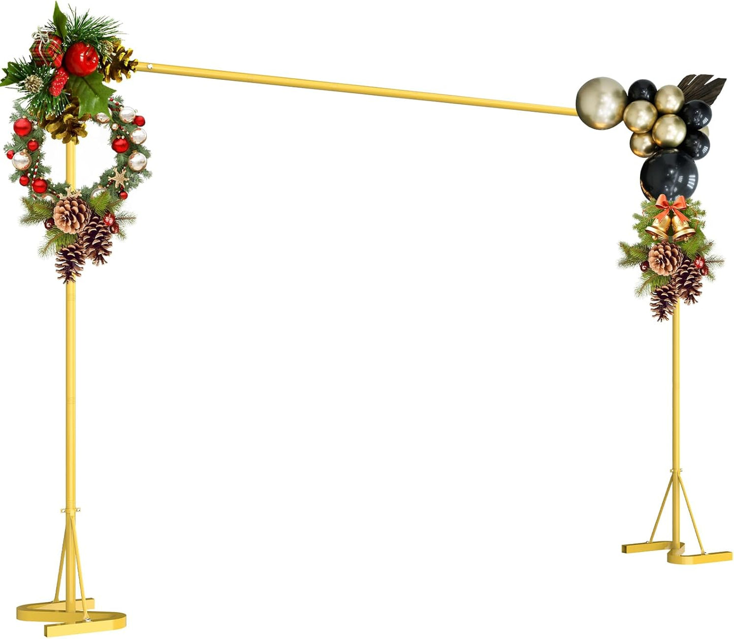 HAITRAL 10x7 FT Backdrop Stand for Weddings and Parties