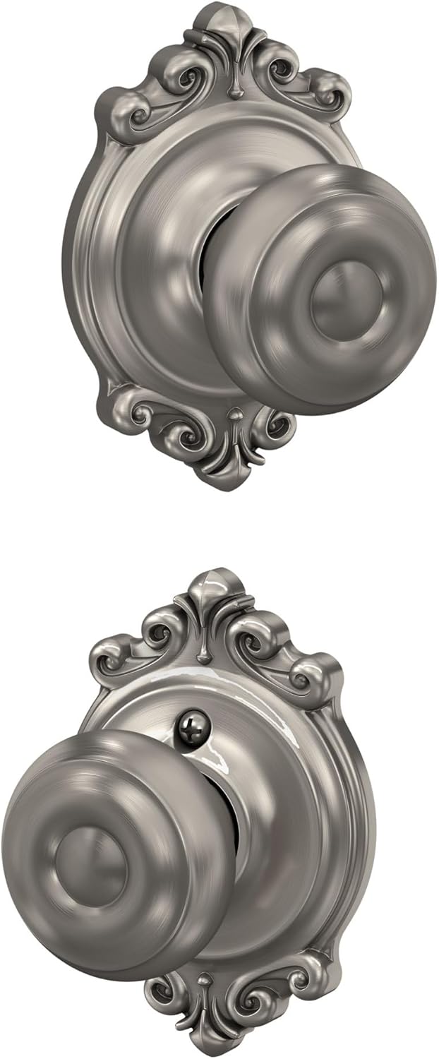 SCHLAGE F10 GEO 619 BRK Brookshire Georgian Passage Knob Review