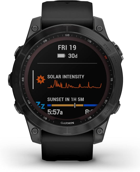 Garmin fenix 7 Sapphire Solar - Solar Charging, Adventure Smartwatch