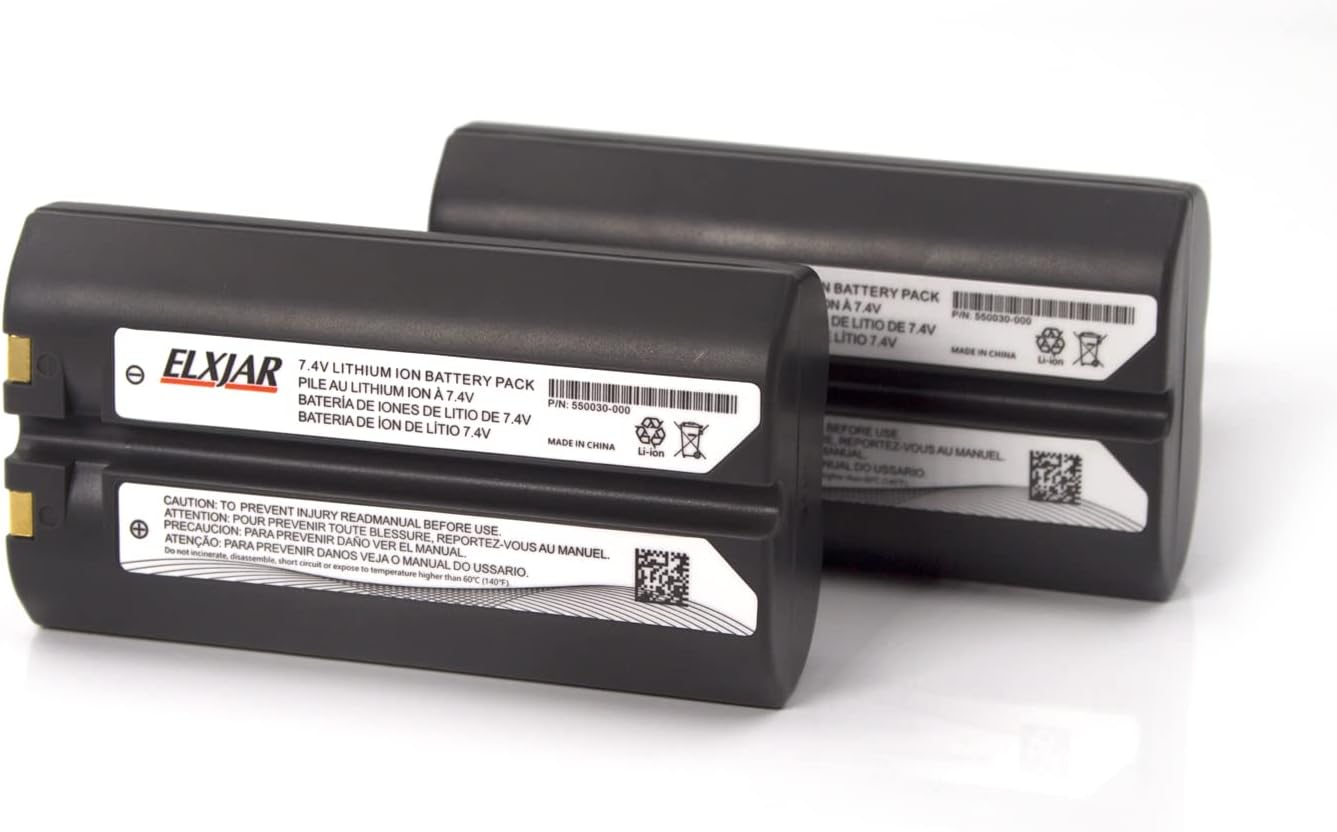 7.4V 2200mAh Li-ion Battery Replacement for Datamax Printers
