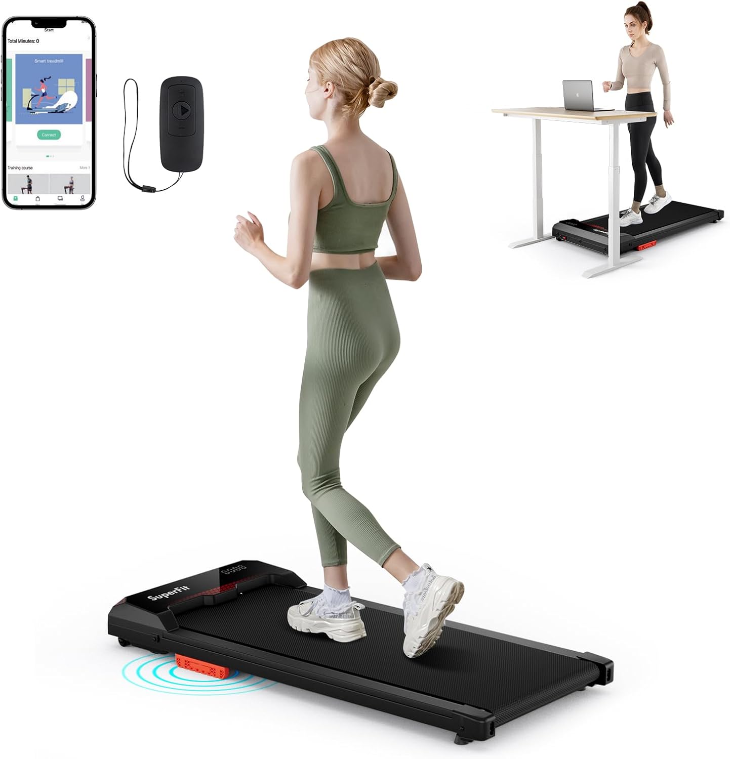 Portable Under Desk Treadmill - Get Fit Anywhere!