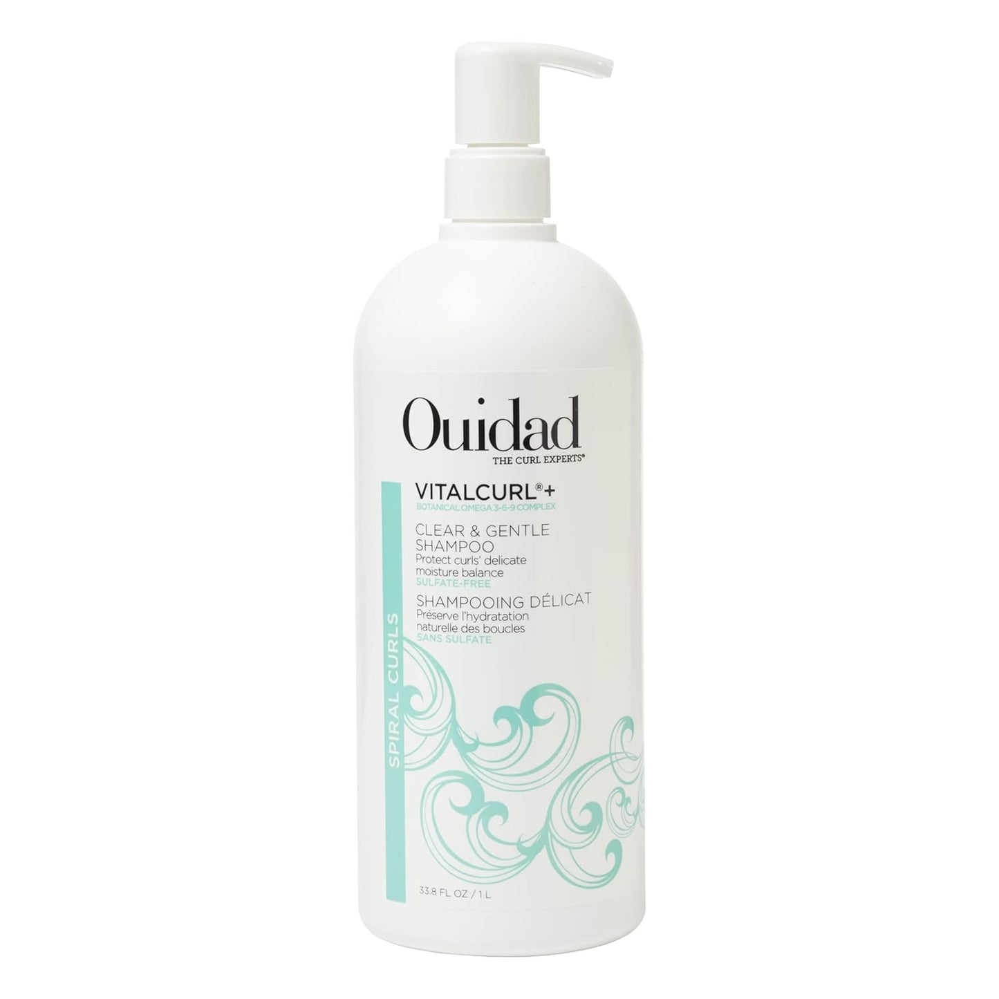 Ouidad VitalCurl+ Clear & Gentle Shampoo for Spiral Curls Care