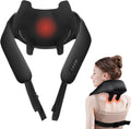 Neck Massager with Heat - Cordless Shiatsu Neck and Back Massager