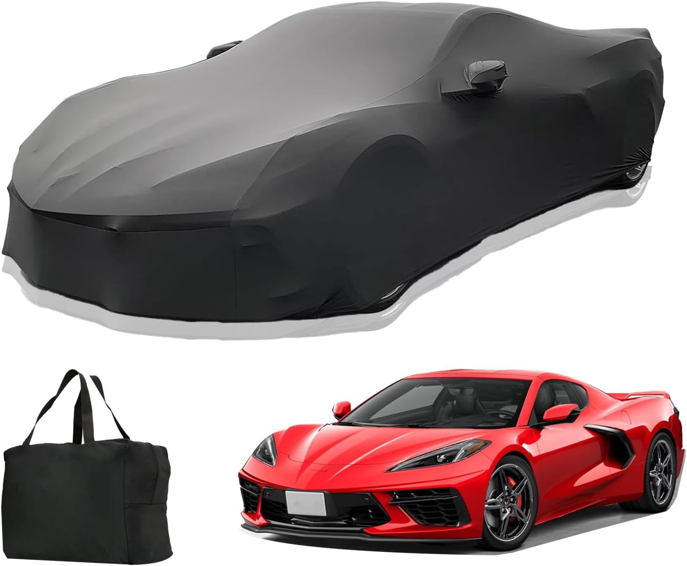 Indoor Car Cover Custom Fit for 2024-2020 Corvette C8 Luxury
