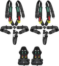 5-Point Racing Safety Harness Set SFI - Heavy Duty Comfort