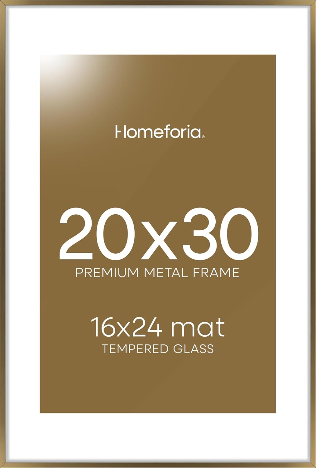 20x30 Picture Frame in Bronze Finish for Stunning Displays