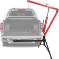 Towallmark Hydraulic Pickup Truck Crane 1000 Lbs Capacity - Hitch