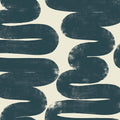 Tempaper x Bobby Berk Blue & Cream Wiggle Room Removable Peel