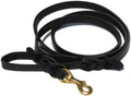 Ray Allen Signature K9 Braided Leather Leash, 6-ft x 3/4-in - Durable