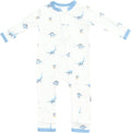 KYTE BABY Unisex Zippered Rompers for Infants 0-24 Months Comfort