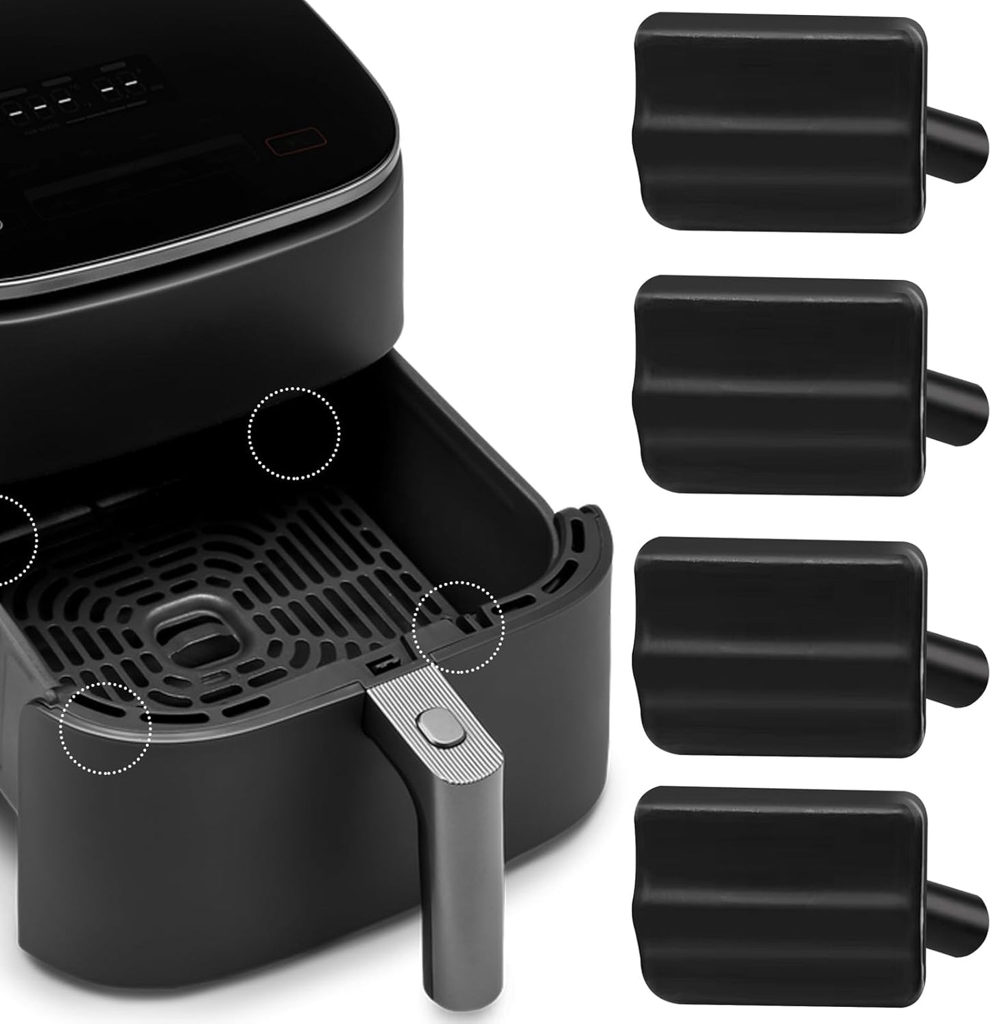 Non-slip Silicone Feet for Cosori 6QT Air Fryer