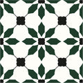 7.87 in x 7.87 in Peel and Stick Floor Tile 40 PCS - Black Green