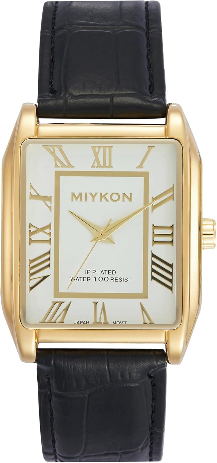 Miykon Vintage Men's Classic Tank Square Analog Watch Review