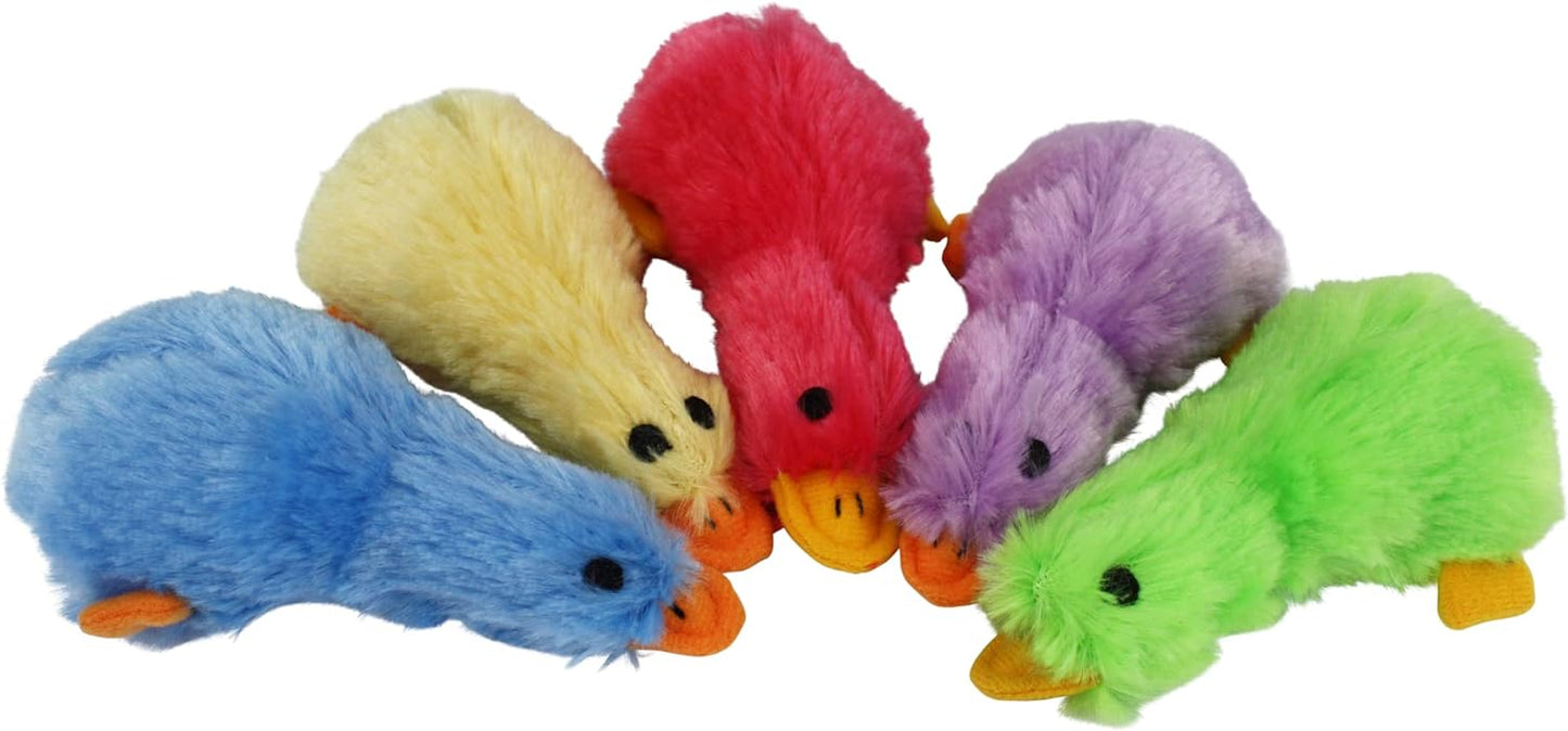 Multipet Mini Plush Duck Toy - Perfect for Small Breeds!