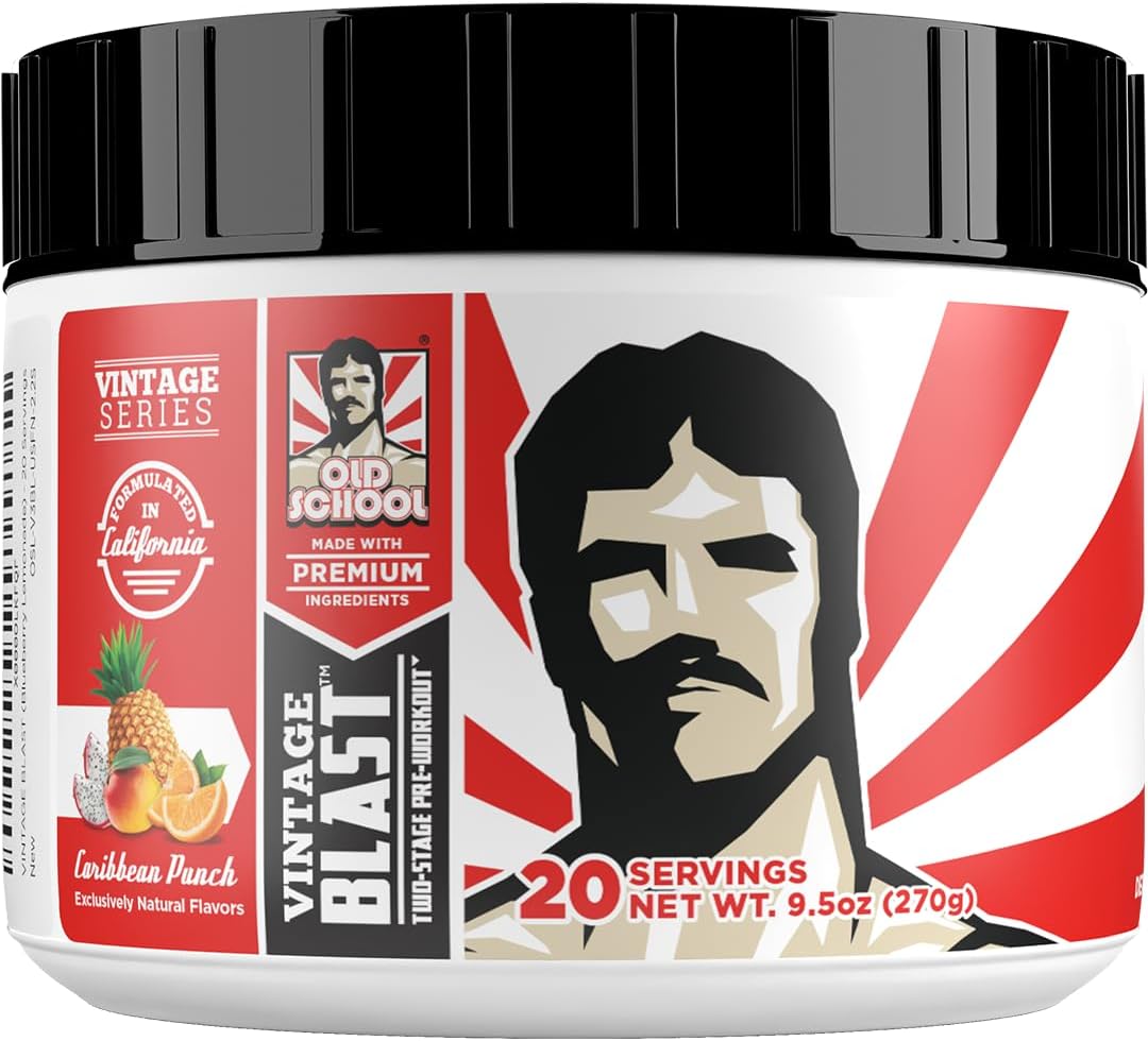 Old School Labs Ultimate Pre Workout for Explosive Energy & Focus