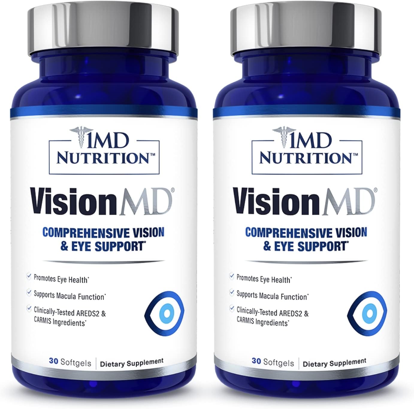 1MD Nutrition VisionMD Eye Vitamin with Lutein & Zeaxanthin