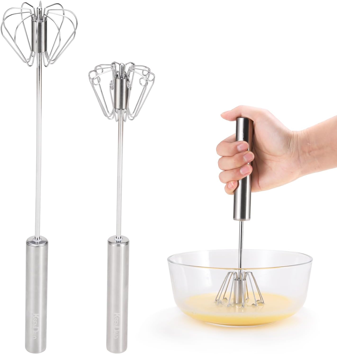 Effortless Mixing with KSENDALO Whisk Set