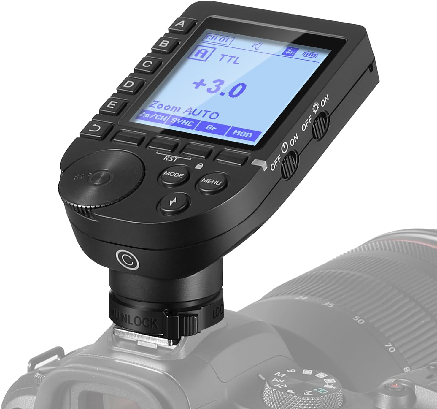 NEEWER QPRO-C TTL Wireless Flash Trigger for Canon Cameras