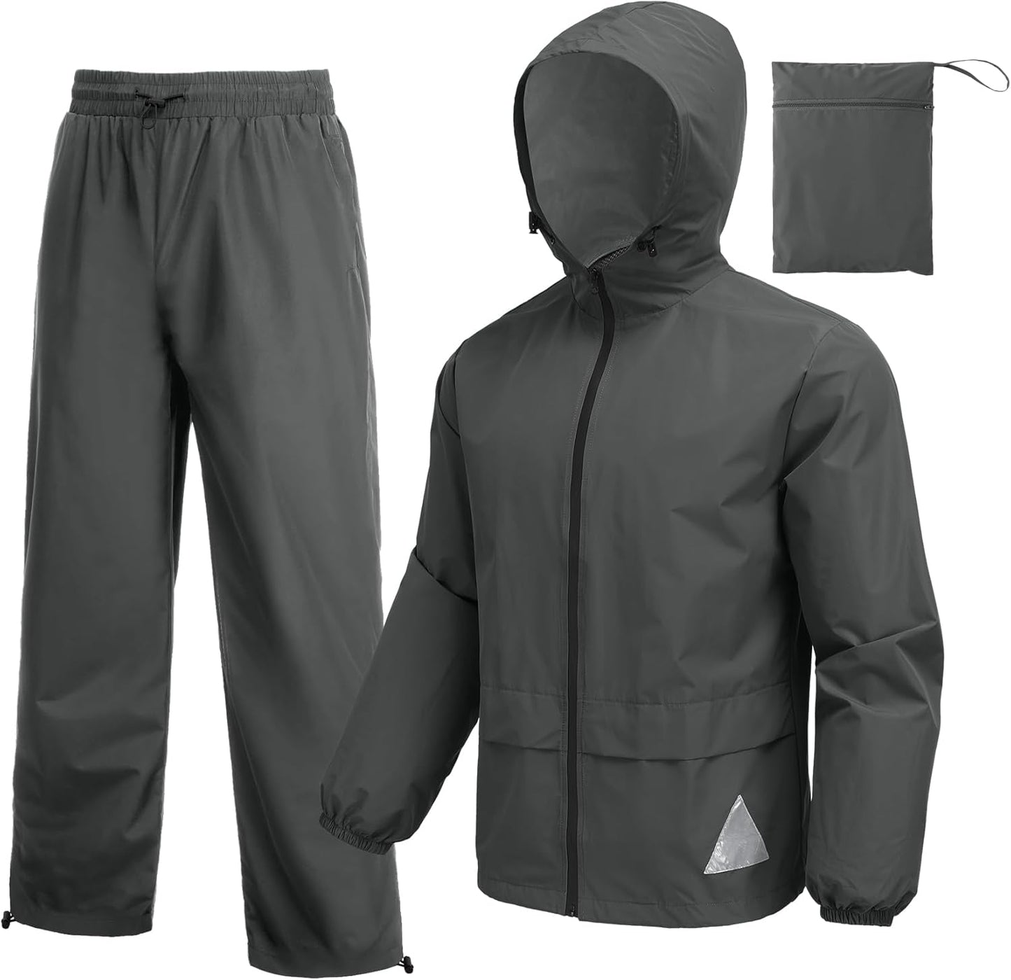 COOFANDY Men's Rain Suit: Waterproof Breathable Lightweight Gear