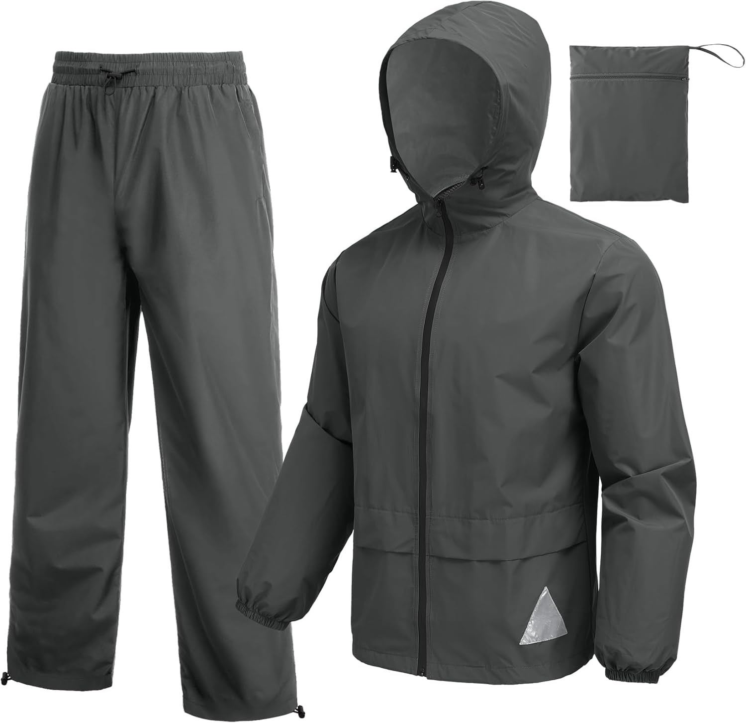 COOFANDY Men's Rain Suit: Waterproof Breathable Lightweight Gear