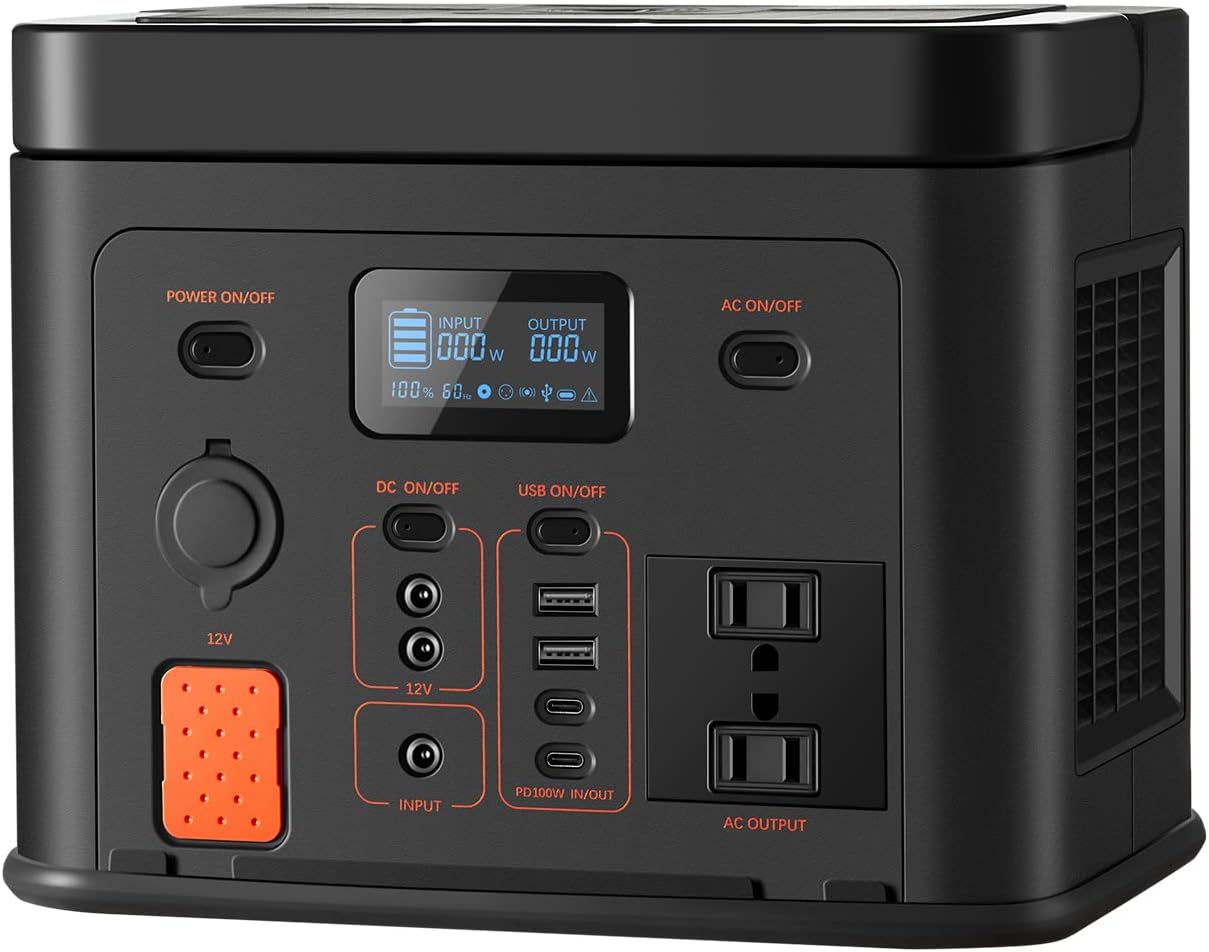 Portable Solar Generator 256Wh - Sustainable Power Solution