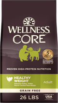 Wellness CORE Grain-Free Dry Dog Food, High Protein - Healthy Weight