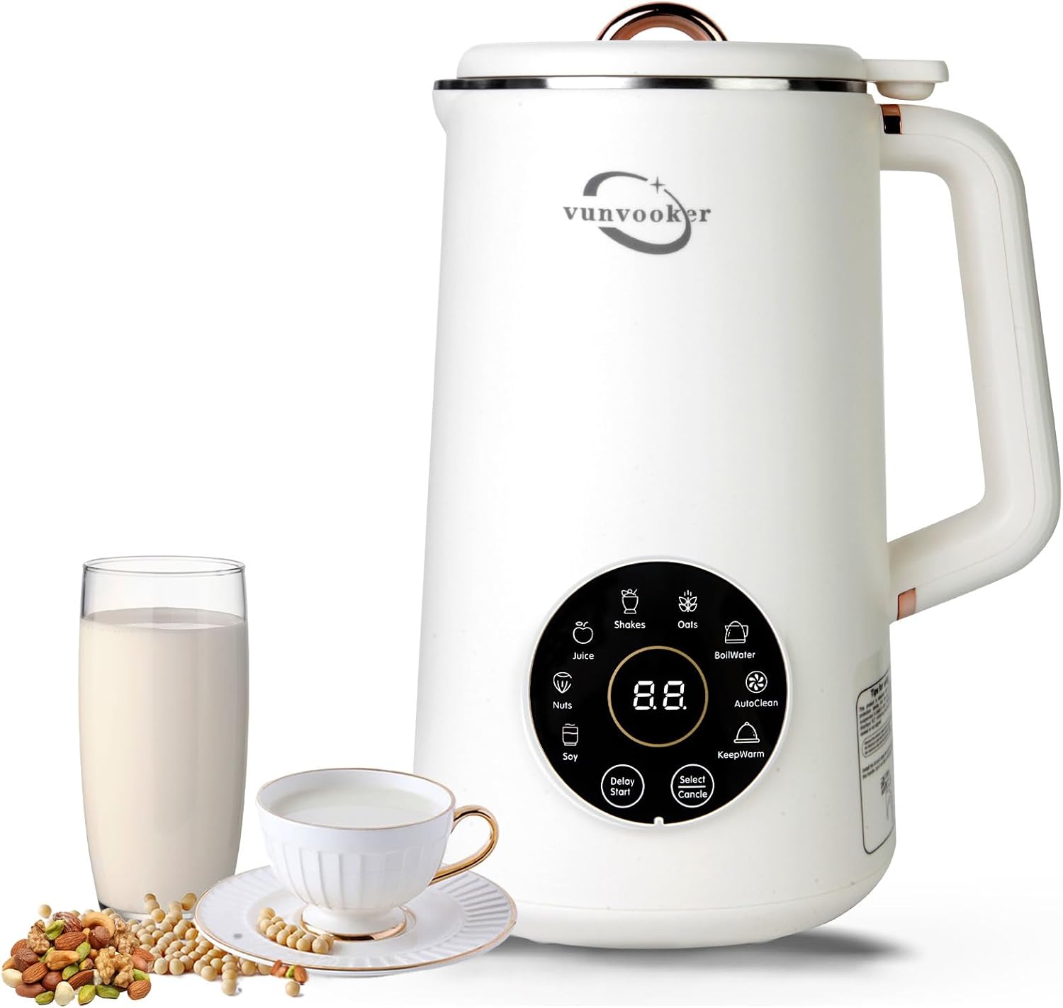 Vunvooker Nut Milk Maker: Homemade Variety in a Snap!