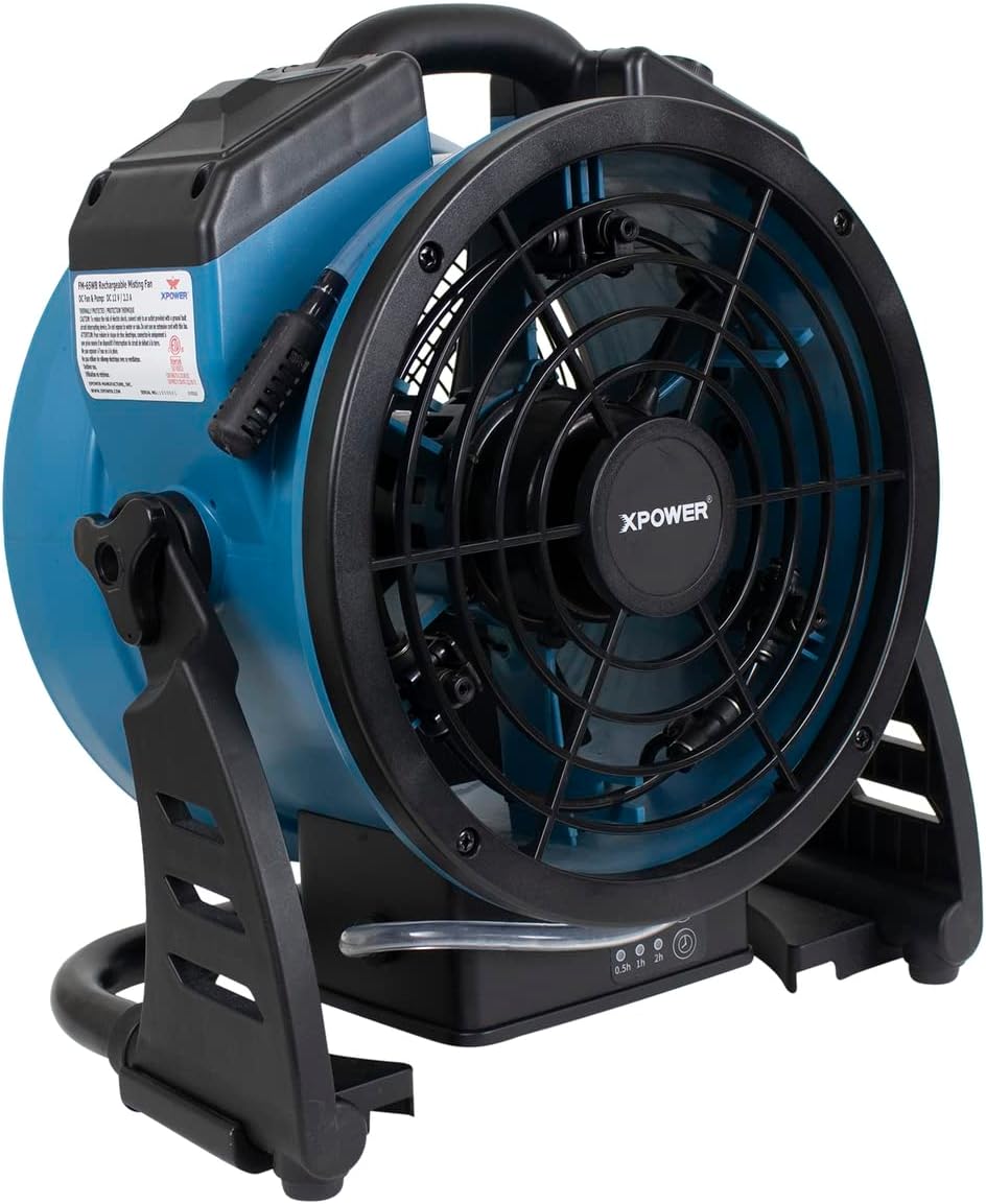XPOWER Misting Fan FM-65WB: Ultimate Outdoor Cooling Solution