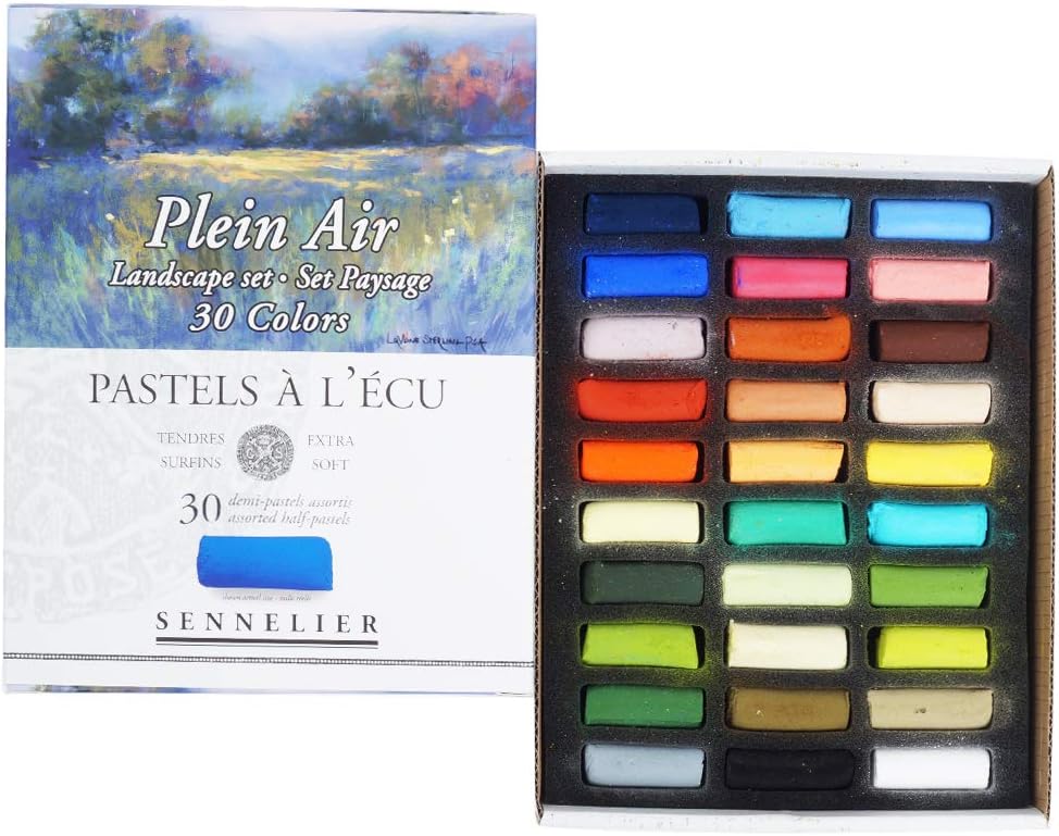 Savoir-Faire Sennelier Soft Pastels Half Stick Set for Artists