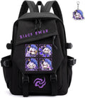 Honkai Star Rail Backpack Unisex Black-Black Swan - Large Kawaii Bag