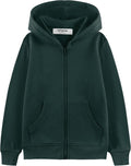 Kid Nation Soft Fleece Zip-Up Hoodie for Comfortable All-Age Wear