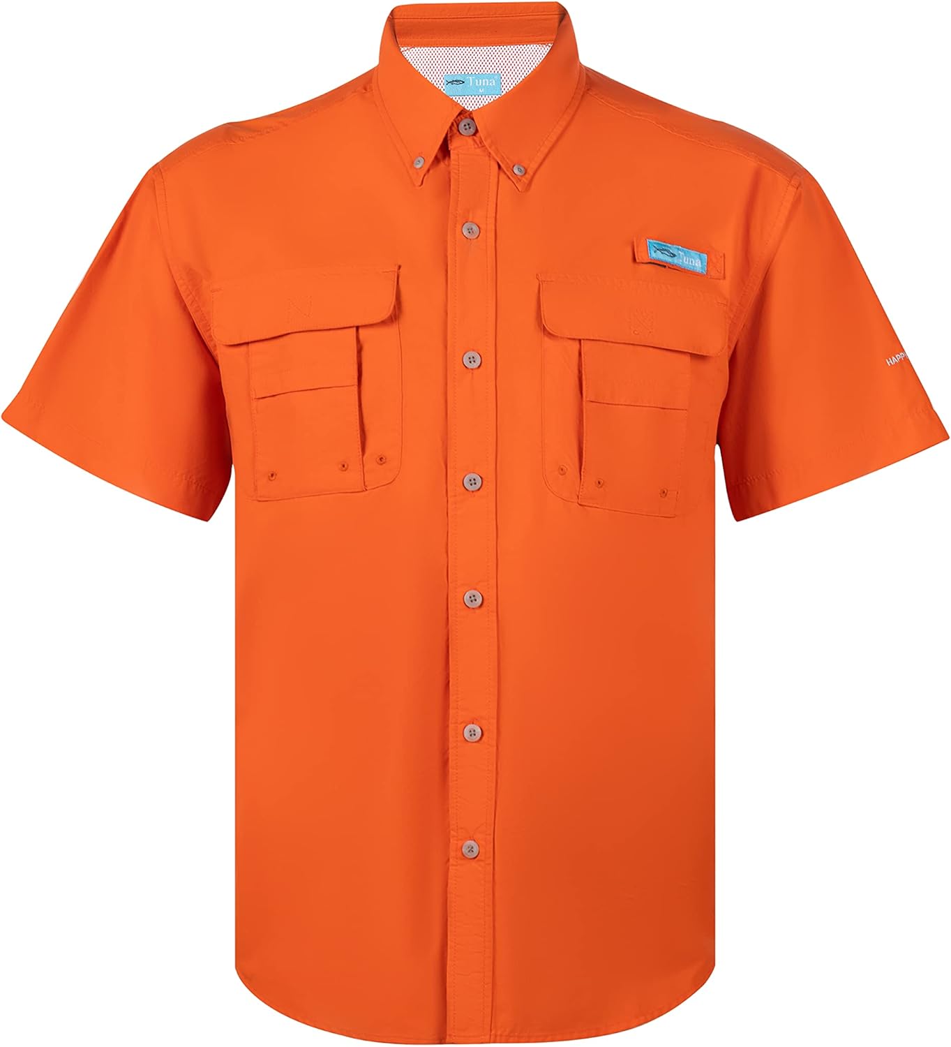 Tuna Men's UV UPF 50+ Fishing Shirts for Sun Protection and Comfort