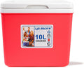 11 qt Insulated Portable Cooler with Ice Pack - Compact Outdoor Chest