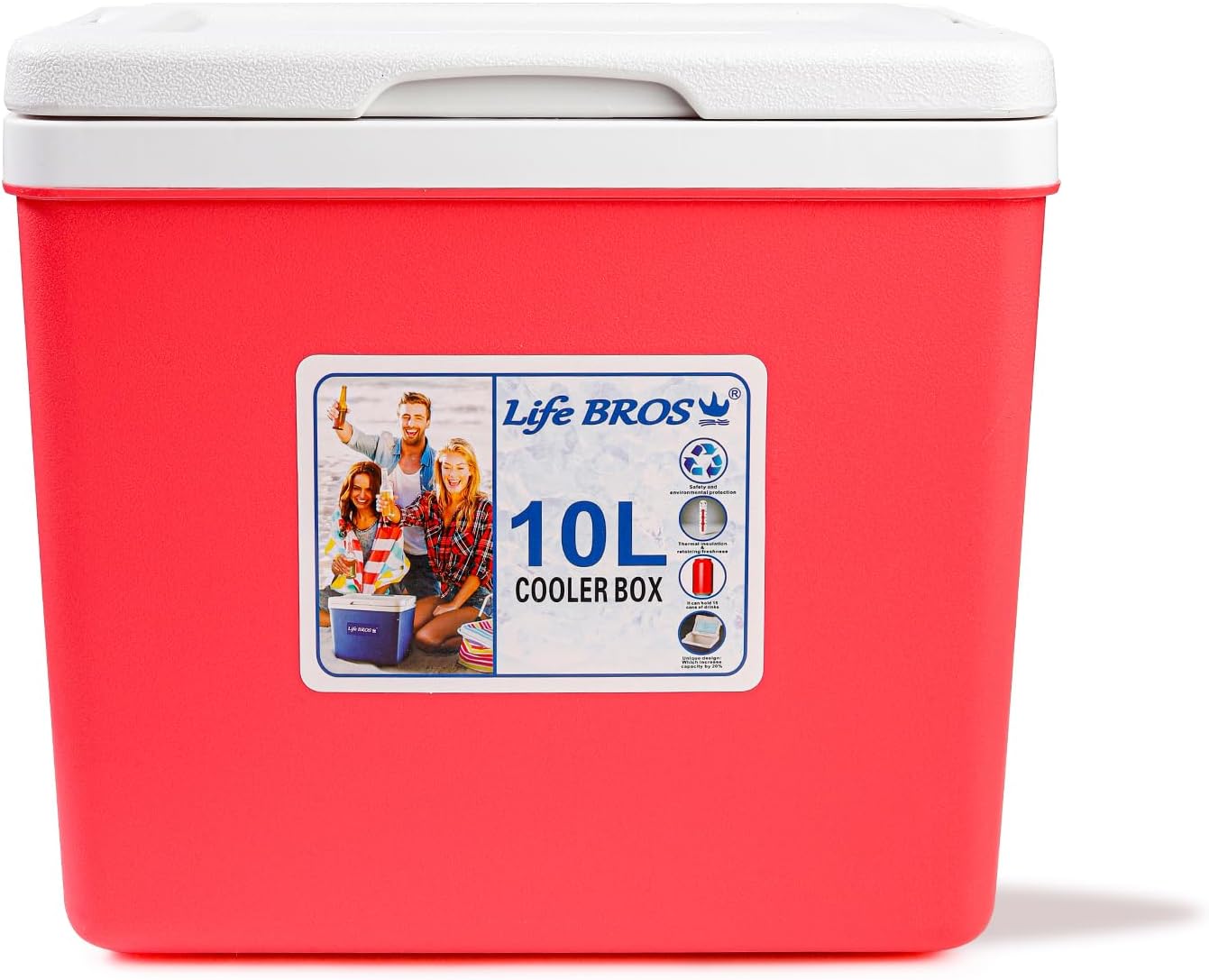 11Qt Portable Cooler with Extra Ice Pack for Camping & BBQ