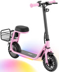 Hiboy Q2 Lite/JoyHaul Kids Electric Scooter with Seat - Safe 3-Speed