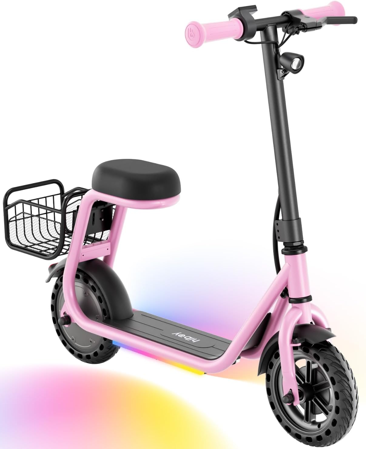 Hiboy Q2 Lite Electric Scooter for Kids with Seat and Lights