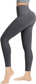Butt Lifting Leggings with Pocket 25in High Waisted Tummy Control
