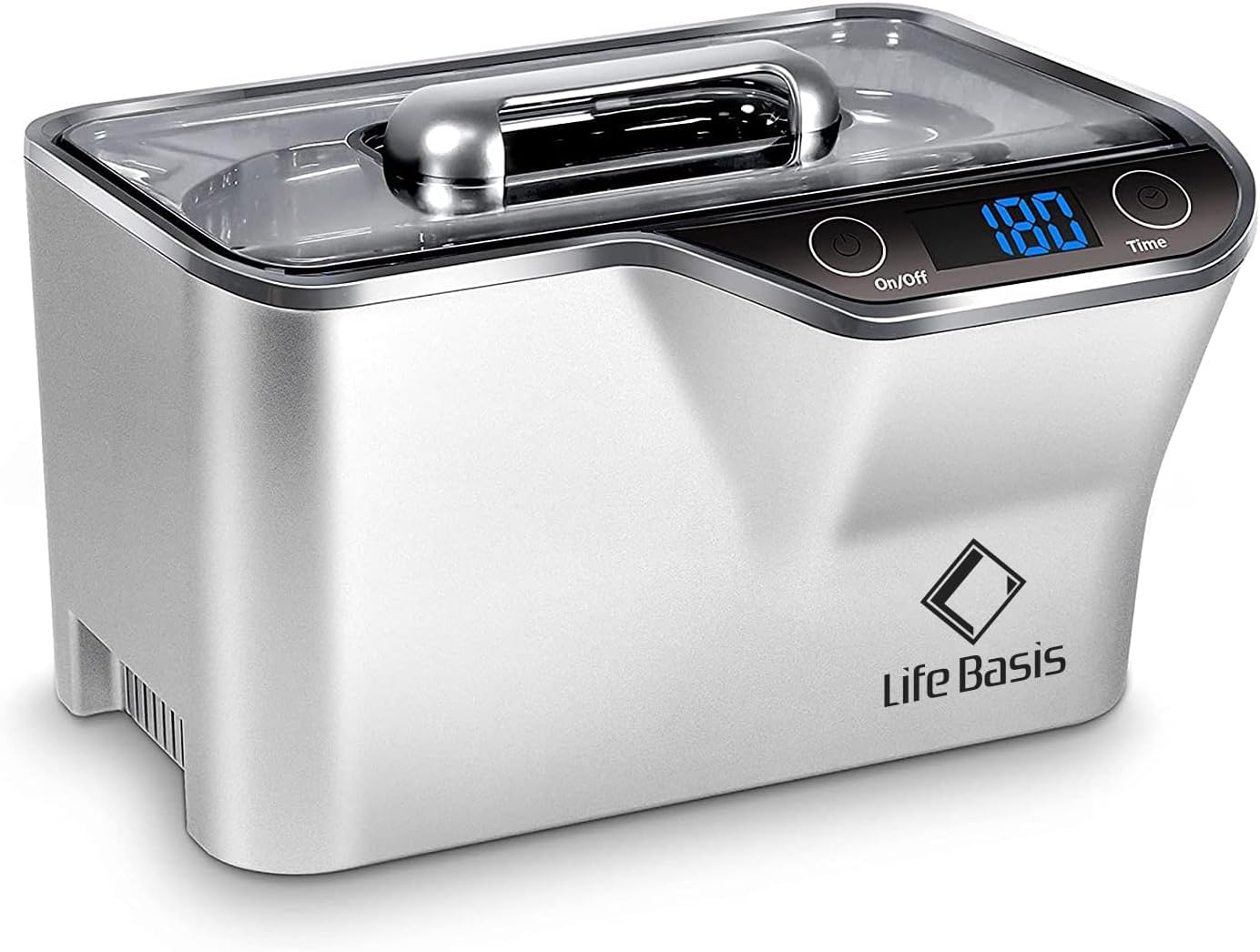 LifeBasis Ultrasonic Cleaner for Jewelry, Glasses, and More