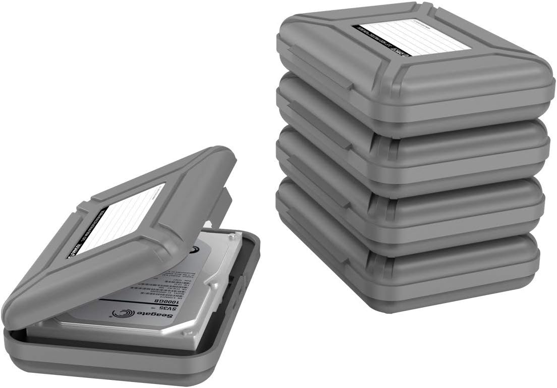 Protective 3.5 HDD/SSD Case 5-Pack by ORICO