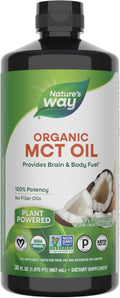 Nature's Way Organic MCT Oil - Brain and Body Fuel