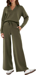 Glamaker Women's 2 Piece Sweatsuit Set - Lightweight Luxe Comfort