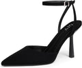 Closed Toe Ankle Strap Heels Women Pumps Pointed Toe - Dressy Staple