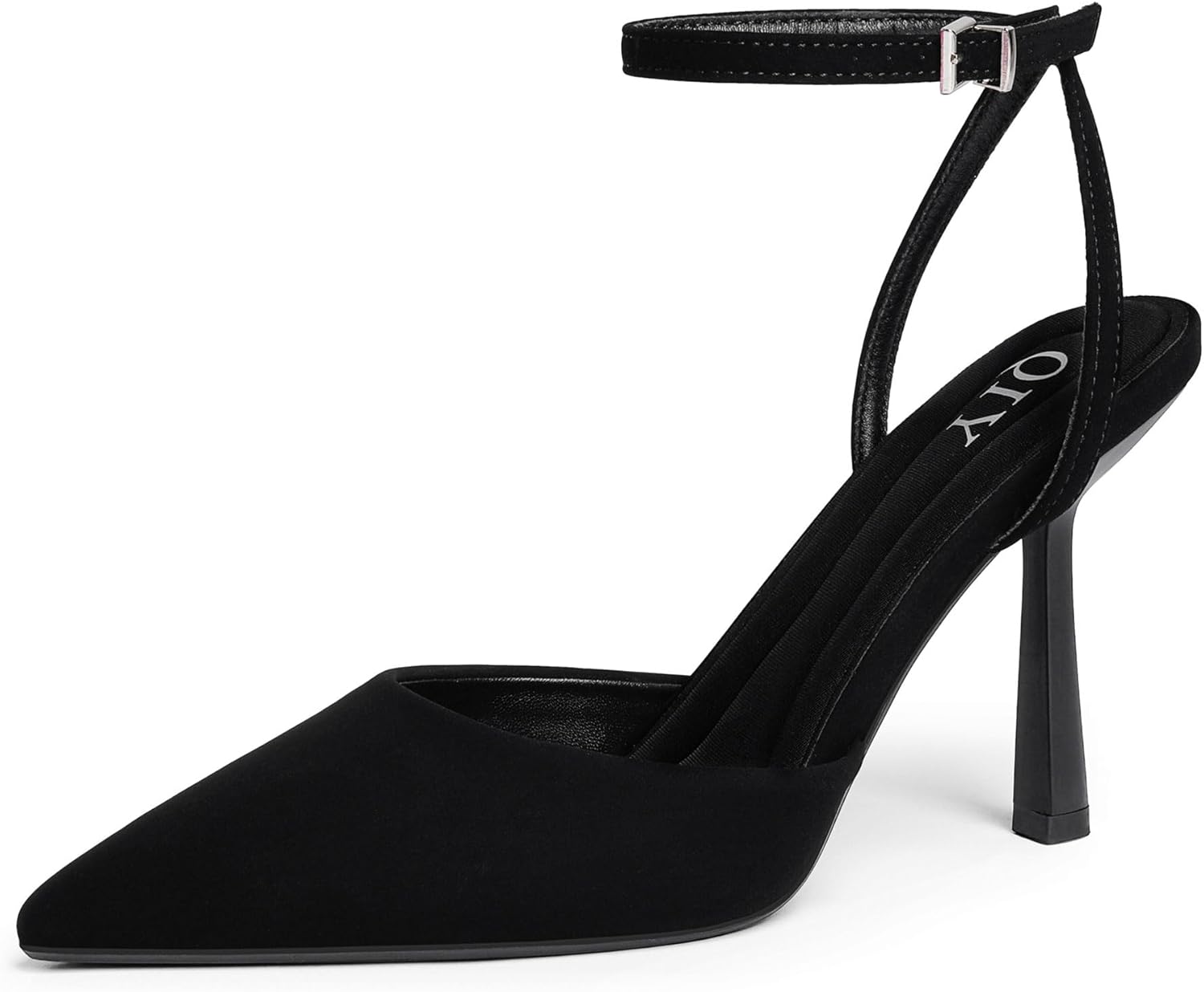 Closed Toe Ankle Strap Heels for Women - Stylish Stiletto Pumps