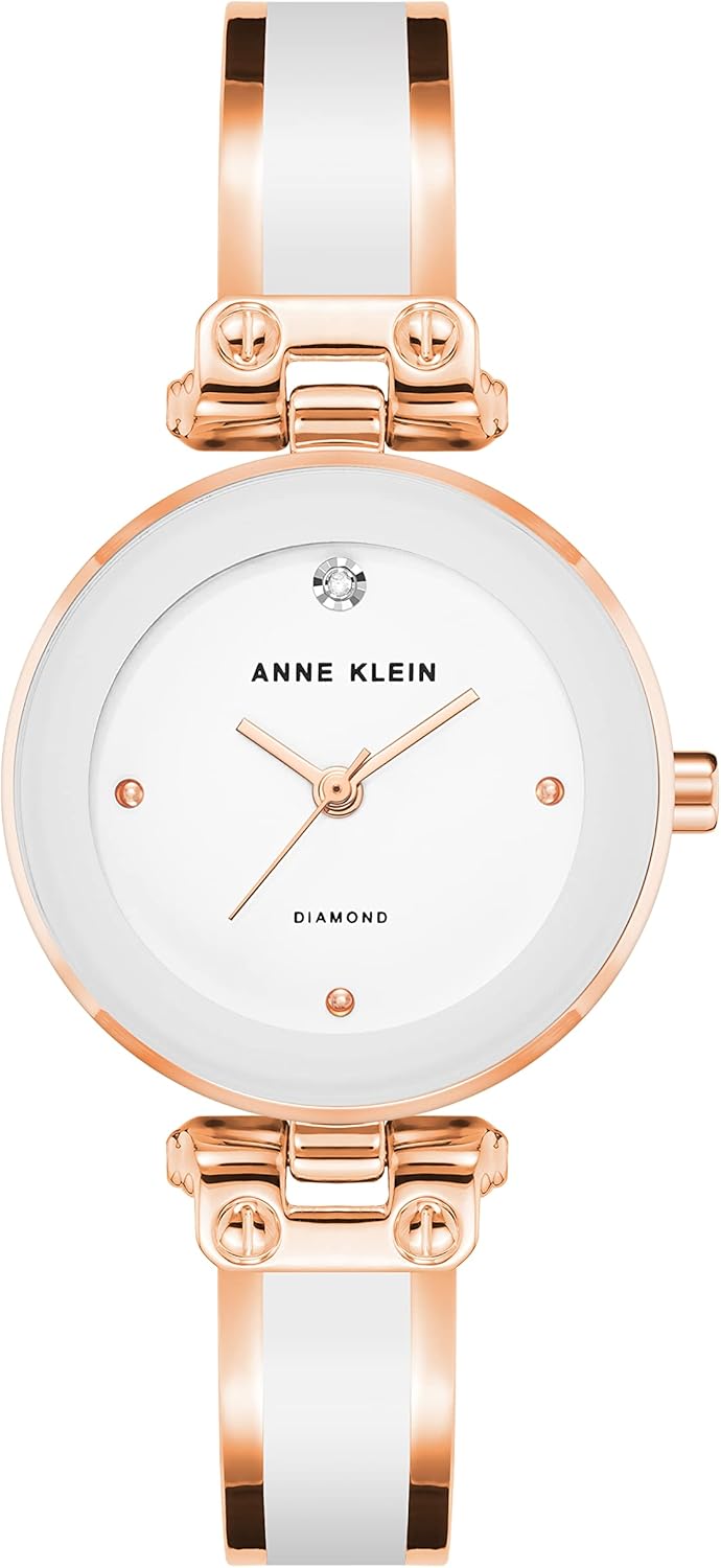 Anne Klein Women's Genuine Diamond Dial Bangle Watch Review